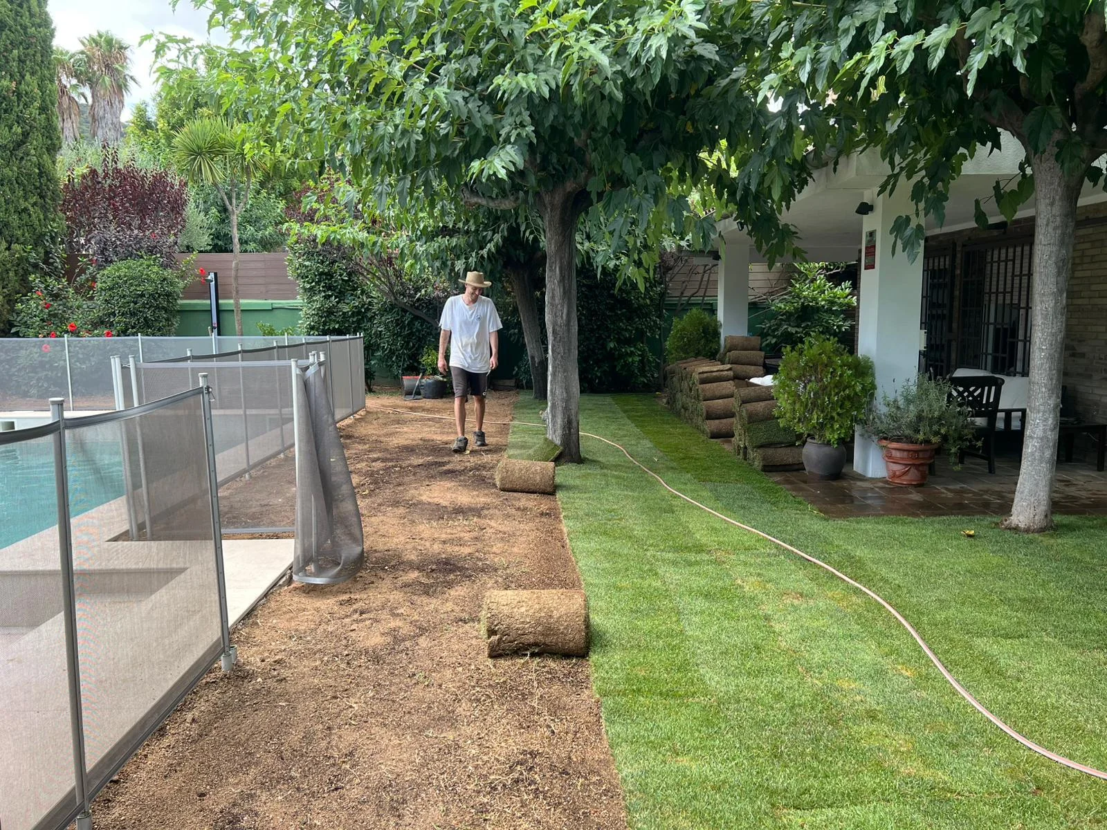 Resultat de jardí després de poda i neteja